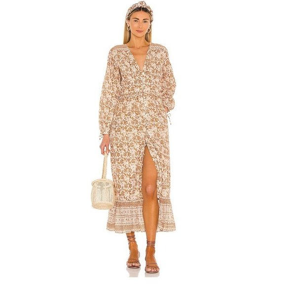 Cleobella Valentin Tamil Block Print Dress - Picture 1 of 16